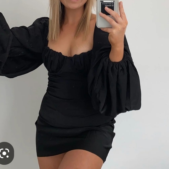 Jagger and Stone Liv Mini Dress Black - Picture 7 of 8